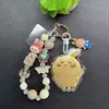 Novo Produto Ouro Puro 999 Chiikawa Usagi Chiikawa Corrente para Celular Chaveiro Pingente de Bolsa Cordão