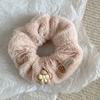 Ligas de Lana para Otoño e Invierno, Dulces Cuerdas para el Cabello, Pequeños Regalos, Ligas de Felpa, Accesorios para Cabello Grueso, Lazos de Encaje, Ligas de Goma para Mujer
