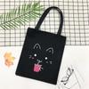 Bolsas Femininas de Tecido Oxford, Venda Direta do Fabricante, Bolsas de Ombro Versáteis e Modernas, Bolsas Verticais de Lona com Desenhos, Bolsas de Tecido
