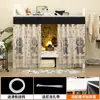 Cortina de Cama con Riel Deslizante Personalizada para Litera Inferior, Cortina Fuerte Bloqueadora de Luz para Dormitorio, Cortina de Cama Engrosada con Riel para Dormitorios Estudiantiles