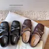 Zapatos Mary Jane para niños de estilo vintage con punta cuadrada, zapatos de princesa para niñas, zapatos de una sola suela blandos y poco profundos para niñas