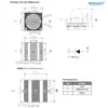 Diodo emisor infrarrojo de cabeza de bola 3535 doble unión 810 3535 cerámica ángulo pequeño 810nm alto voltaje 3.2V