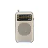 Venta al por mayor de radio analógica portátil de modulación FM AM con toma de auriculares y sintonización manual