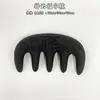 Vendas diretas do fabricante, disponíveis para atacado: Pente tradicional natural de incenso de ervas chinesas, pente de cinco dentes para massagem na cabeça, pente com nuvens auspiciosas e caracteres de fortuna