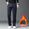 Calças casuais italianas cinza claro para homens, calças masculinas de verão finas, folgadas, de perna reta, calças compridas elásticas versáteis para negócios