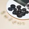 Botones de resina para suéteres y abrigos de hombre y mujer, botones versátiles para gabardinas, trajes de hombre y mujer, pantalones, botones de cuatro agujeros