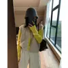 "Espuma de Leche de Avena" Chaleco de Punto de Lana con Bucle Texturizado de Cuello Alto Estilo Coreano para Mujer, Chaleco de Abrigo de Capa de Moda
