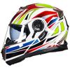 Casco Gxt Casco de Motocicleta para Hombre Cobertura Total Personalizado Genial Motocicleta Doble Lente Casco Abierto Cara Completa Dot