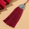 Chapéu Boca de Peixe de 8cm Franja de Borla Sachê Pendurado Borla de Roupas Acessórios Joias Artesanais Grande Quantidade Preço Excelente