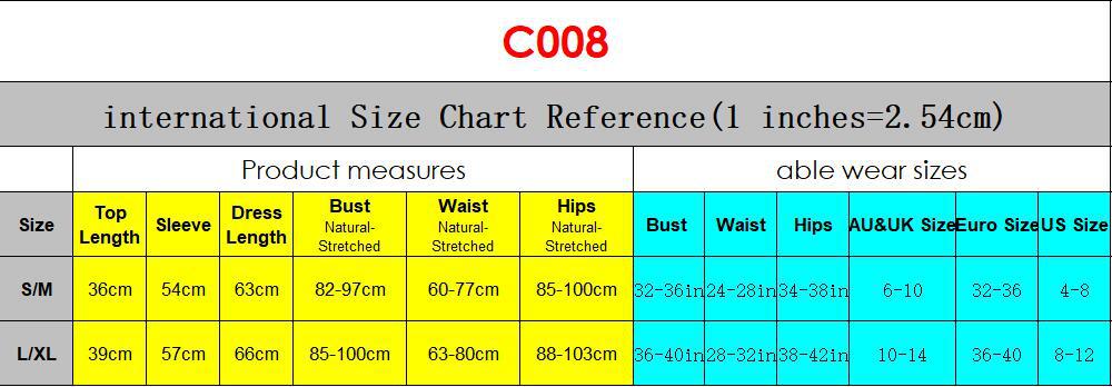 C008尺寸表
