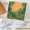 20*20 Pintura al Óleo Digital para Niños Lote Dibujos Animados Colorear Pintura al Óleo Animación Hecho a Mano Rellenado Pintura al Óleo Diy Colorear Pintura
