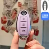 Adecuado para Funda de Llave Nissan Sylphy 14ª Generación Nissan Qashqai Teana Coche X-Trail Tiida Hembra Edificio Lan Jinke Hebilla Carcasa