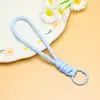 Tiras de celular trançadas com nó de diamante coloridas feitas à mão, acessórios versáteis e simples para DIY, materiais para enfiamento de contas, atacado