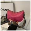 Estilo Coreano Tendência Nicho Macio Simples Moda Ombro Único 2026 Novo Modelo Bolsa Transversal Feminina Elegante Chique Bolsa Almofada