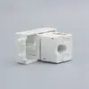 Módulo de red ultra-cinco tipo 128 Panel de información de computadora CAT5E Cable de red RJ45 Módulo de banda ancha