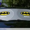 Parasol Doble Círculo de Verano para Parabrisas de Coche de Capitán América Superman Batman Dibujos Animados