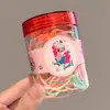 Sencillo y Fácil de Usar ~ Bandas Elásticas de Colores para Niños Enlatadas de Alta Elasticidad Goma para el Cabello Cuerda para el Cabello Goma para el Cabello Accesorio Versátil para el Cabello