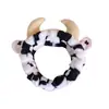 Diadema de Peluche para Lavado Facial para Mujeres, Antideslizante, Sin Marcas, Diseño Lindo y de Alta Gama Personalizable, Adecuada para Aplicar Mascarillas Faciales y Maquillaje, Resistente a la Humedad