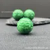 Cuentas Verdes de Jadeíta con Base Blanca, Cuentas Verdes Solares en Forma de Barril, Cuentas Espaciadoras, Accesorios para Joyería de Jade, Venta al por Mayor de Artículos Culturales y Espirituales