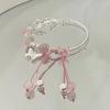 Pulsera de Mariposa Estilo Pintura a Tinta de Jiangnan, Soñadora y Mística, Moderna y Creativa, Pulsera de Amistad de Alto Valor para Estudiantes, Joyería Unisex