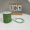 Corda Trançada, Corda de Camurça, Corda de Pele de Veado, Cordão, Corda de Couro de Vaca, Flor para Presente Embalagem Têxtil para Casa, Materiais para Corda de Trança DIY