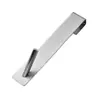 Ganchos de Puerta de Acero Inoxidable para Cocina, Ganchos de Puerta sin Clavos, Ganchos para Abrigos y Sombreros, Ganchos de Cocina, Ganchos de Almacenamiento para Utensilios de Cocina