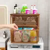 Estante de almacenamiento para lavadora, de carga frontal o de carga superior, para gabinetes de baño, encima del inodoro, para uso doméstico, balcón y almacenamiento de secadora