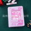 Novo Álbum de Fotos Mini Sanrio de 3 polegadas Livro de Cartões Grade Mini Fofo Estilo Ins Álbum de Armazenamento de Cartões Livro de Fãs