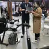 Máquina de Remo C2 Resistencia al Viento Gimnasio Remo Comercial para Gimnasio Hogar Plegable Máquina de Remo sin Resistencia al Agua Equipo de Fitness