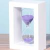 Reloj de arena de arena colorida Tiempo 5/10/15/30 minutos creativo personalidad hogar simple moderno regalo