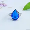 Anillo de Vidrio Colorido Retro Europeo y Americano Ai Yu Banda de Anillo Ajustable Transfronterizo Transmisión en Vivo Venta Caliente Venta al por Mayor S5021511