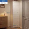 Mesita de Noche Simple Moderna Dormitorio Hogar Estante de Almacenamiento de Mesita de Noche Armario de Almacenamiento de Mesita de Noche Tipo Cajón Armario de Almacenamiento Multicapa