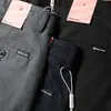 Pantalones Casuales de Algodón Modal Texturizado para Hombre, Nuevos de Primavera y Verano Europeos, Delgados, Transpirables, de Corte Recto Holgado, Combinan con Todo