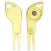 Nuevos suministros de golf, horquilla Guoling, herramienta para divot de golf, horquilla de bola de metal multifuncional/marcador de bola/marcador