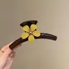 Pinzas para el Cabello Dopamina Primavera/Verano para Mujer, Pasadores de Colores, Pinzas de Tiburón, Pinzas para el Cabello de Lunares y Estampado de Leopardo para la Parte Posterior de la Cabeza, Accesorios para el Cabello de Alta Gama