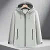 Combinación de Colores Otoño e Invierno Impermeable Cortavientos para Hombre Transfronterizo con Capucha Chaqueta de Trabajo Chaqueta Casual para Exteriores Chaqueta Personalización para Hombre
