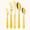 Set de Cuchillo y Tenedor de Lujo Ligero Transfronterizo con Relieve de Espiga de Trigo Cuchillo, Tenedor y Cuchara de Acero Inoxidable Juego de Cuatro Piezas Vajilla Occidental Herramientas para Comer Bistec