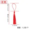 Cuerda de Algodón de Color de 20 mm Cuerda Roja de 2 cm Hilo de Algodón Cuerda de Nudo Swastika Día de Año Nuevo Material del Festival Swastika Chino Cuerda Gruesa Roja