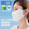 Máscara de Seda Gelo para Mulheres no Verão, Proteção Solar, Proteção UV, Cobertura Facial, Fina, Respirável, Nova Máscara de Proteção para os Olhos de Seda Gelo com Gaze