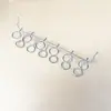 Caja de almacenamiento con ganchos para panel perforado, almacén de dormitorio, ferretería, estante de almacenamiento de cocina, herramienta, traje de accesorios para panel perforado de comercio exterior