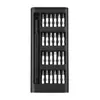 Juego de destornilladores 25 en 1 para teléfonos móviles, computadoras y laptops; herramienta de desmontaje profesional con puntas Phillips de precisión y de varias formas