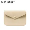 Comercio Exterior Retro Gama Alta Cartera Cero Ins Textura de Tela PU Portatarjetas Mini Bolso para Tarjeta de Acceso de Identificación Venta al por Mayor Tarjeta