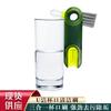 Cepillo para Boca de Vaso en Forma de U, Cepillo Limpiador para Vaso Termo, Cepillo Limpiador Doméstico Tres en Uno para Ranuras, Limpieza Giratoria