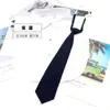 Gravata para Mulheres Ins Estilo Japonês Jk K-Style Estilo Preppy 7cm Decoração Gratuita para Camisa para Estudantes Masculinos e Femininos Preto Vermelho Cinza Azul Marinho