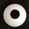 Artesanías de vidrio ácido de jade blanco lámparas de vidrio soplado artificial pantalla de lámpara accesorios para lámparas de interior fábrica venta directa