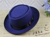 Sombrero de Lana de Ala Ancha Estilo Retro Británico Europeo y Americano Sombrero de Copa de Ala Grande de Cúpula Estilo Coreano Sombrero para el Sol Sombrero Mágico para Niños