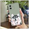 Para Huawei Glory Play6C Funda para Teléfono Pareja Protección Textura de Animación Divertida Creativa Disipación de Calor para Hombres y Mujeres