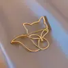 Broche Antiexposição Laço de Fita High-End Luxo Versátil Alfinete Simples Acessório Antiexposição para Terno