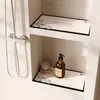 Tapete Absorvente Simples para Nicho de Banheiro, Tapete de Secagem Rápida Anti-mofo, Tapete à Prova de Umidade para Prateleira de Banheiro, Novo Tapete Drenante para Bancada de Banheiro