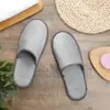 Pantuflas Gruesas Personalizadas al por Mayor para Hoteles de Lujo, Casas de Huéspedes, Salones de Belleza, Hospitalidad Doméstica Desechable, Engrosadas para Uso en Hotel